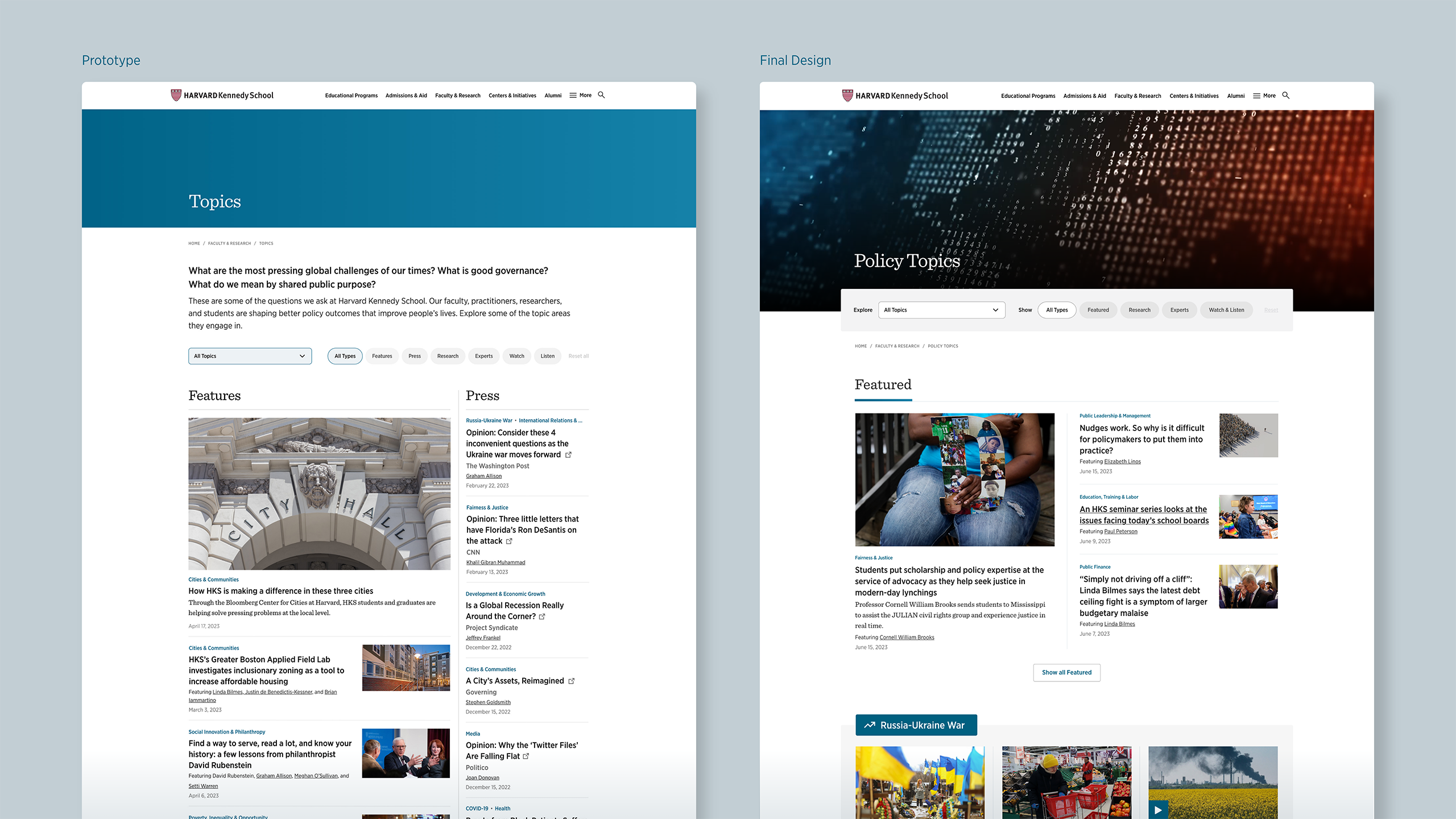 HKS Policy Topics Case Study – 13a HKS Policy Topics Case Study – 13a